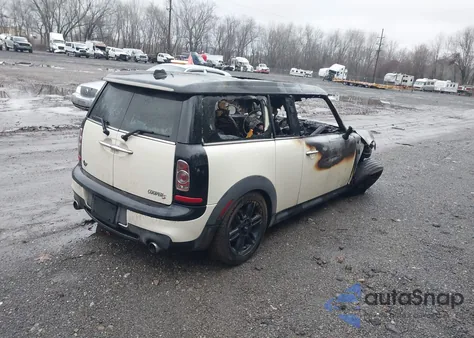 2012 Mini Cooper S Clubman из США, поврежденный, VIN WMWZG3C54CTY38530
